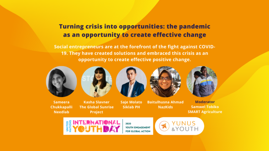 Turning crisis into opportunities
